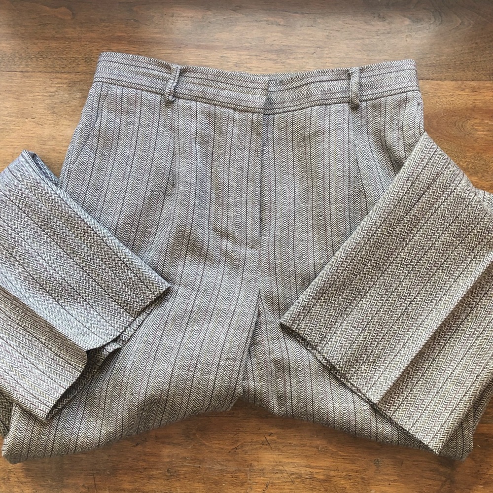 Talbots high rise Wool/Silk Slacks